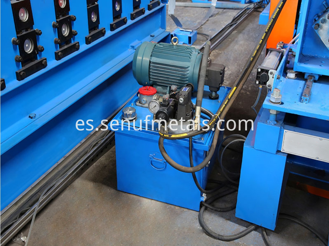 storage rack hydraulic station